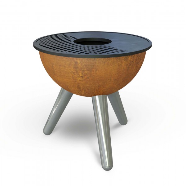 Купить Гриль на дровах Ahos Bowl, ржавый - ahos_bowl в магазине Grill Point