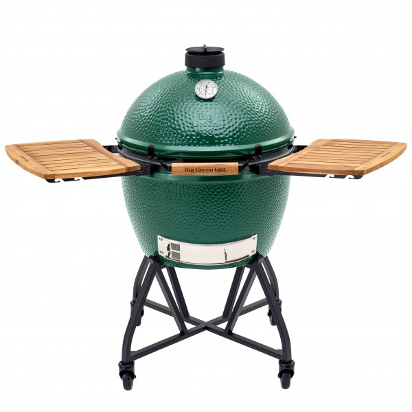 Купить КОМПЛЕКТ Гриль керамический Big Green Egg Xlarge на подставке - komplekt_xl_na_podstavke в магазине Grill Point