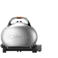 Портативный переносной газовый гриль O-GRILL 500, серебро