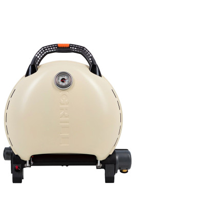 Портативный переносной газовый гриль O-GRILL 600T, кремовый