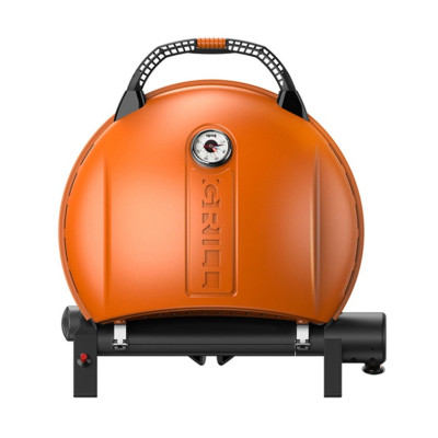 Портативный переносной газовый гриль O-GRILL 900, оранжевый.
