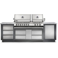 Літня вулична кухня Napoleon Oasis 100 з грилем Prestige Bipro 825