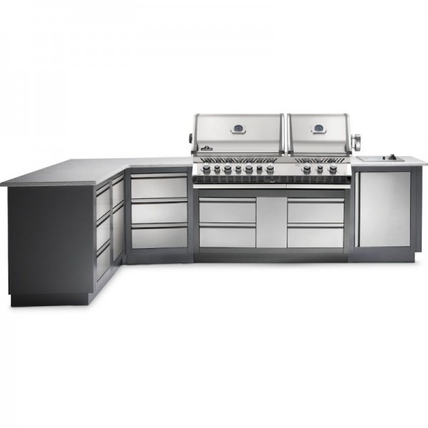 Літня вулична кухня Napoleon Oasis 300 з грилем Prestige Bipro 825 - oasis-300-bipro-825 Купить Літня вулична кухня Napoleon Oasis 300 з грилем Prestige Bipro 825 - oasis-300-bipro-825 в магазине Grill Point