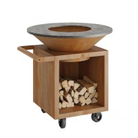 Гриль на дровах OFYR  Classic Storage Corten 100 PRO