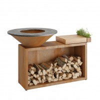 Гриль на дровах OFYR ISLAND CORTEN 85 