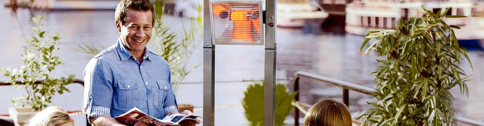 Інфрачервоні газові обігрівачі Activa, Германия